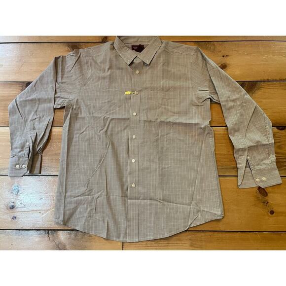 Covington Men's Plaid Long Sleeve button down shirt. Wrinkle Free Size Large - Picture 1 of 6